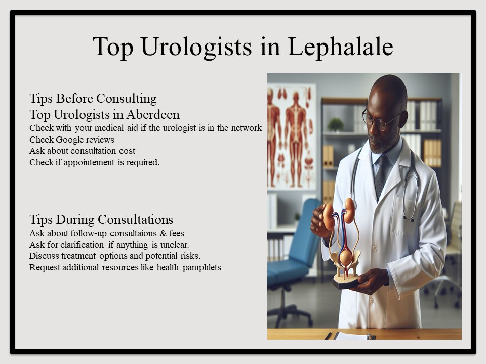 Top Urologists in Lephalale