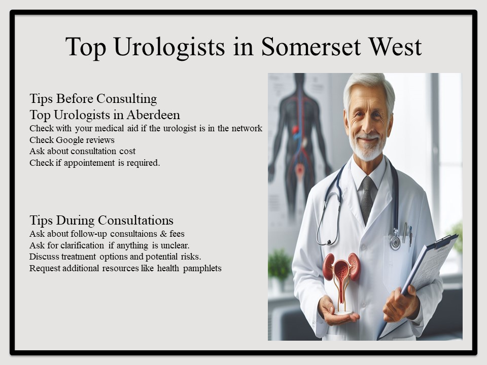 Top Urologists in Somerset West