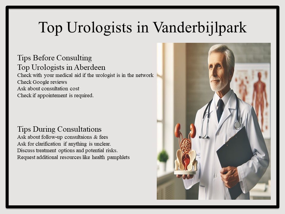 Top Urologists in Vanderbijlpark